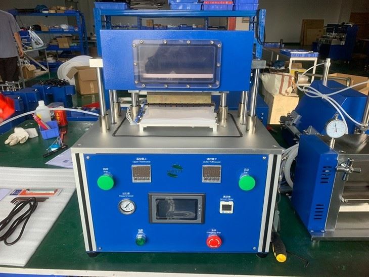 pouch cell final sealing machine